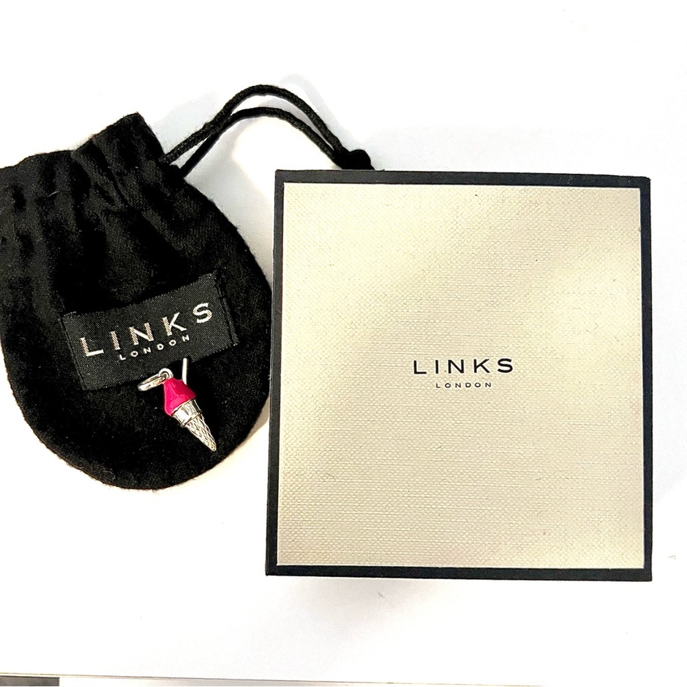 Links of London Ice cream charm, comes with box and pouch.